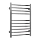 Reina 720mm x 500mm 1239BTU Stainless Steel Flat Designer Towel Radiator