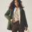 Regatta Brielly Waterproof Womens Jacket Dark Khaki Size 14