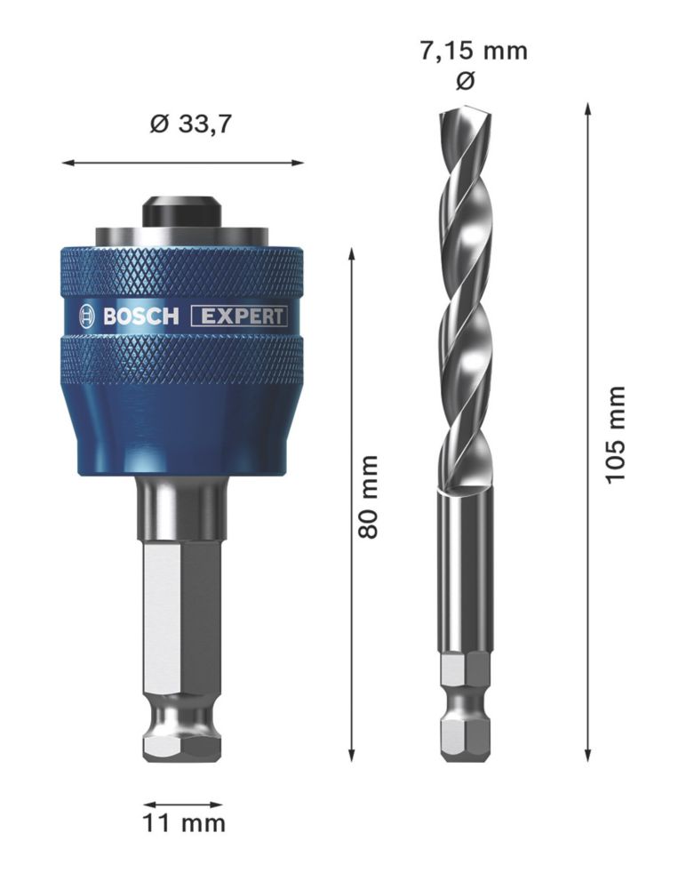105mm hole saw screwfix discount