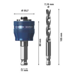 55mm hole store saw screwfix