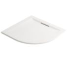 Mira Flight Level Quadrant Shower Tray White 1000mm x 1000mm x 25mm