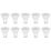 LAP   GU10 LED Light Bulb 345lm 3.6W 10 Pack