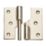 Smith & Locke Satin Nickel  Rising Butt Hinges RH 75mm x 71mm 2 Pack