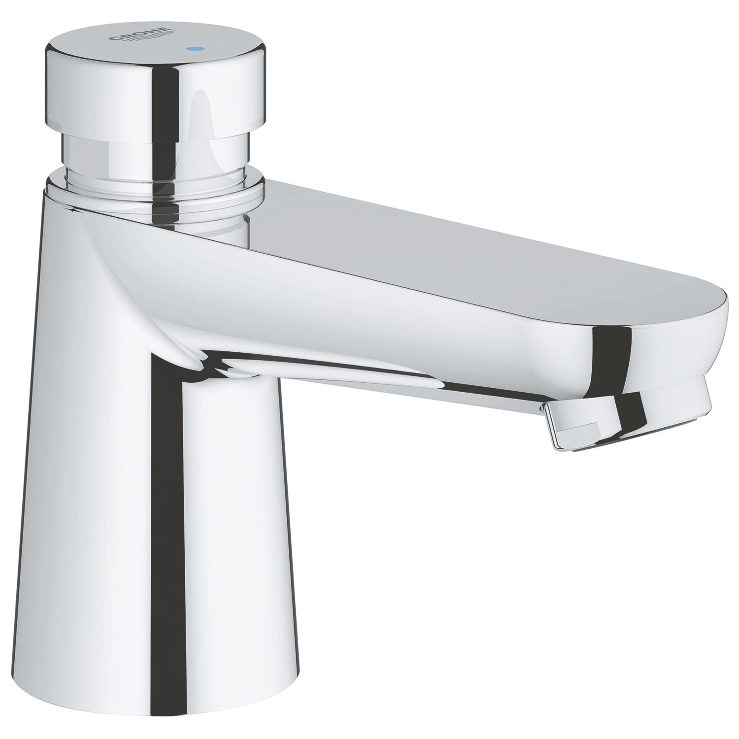 Grohe Euroeco Cosmopolitan CT Self-Closing Pillar Tap Chrome (773RV)