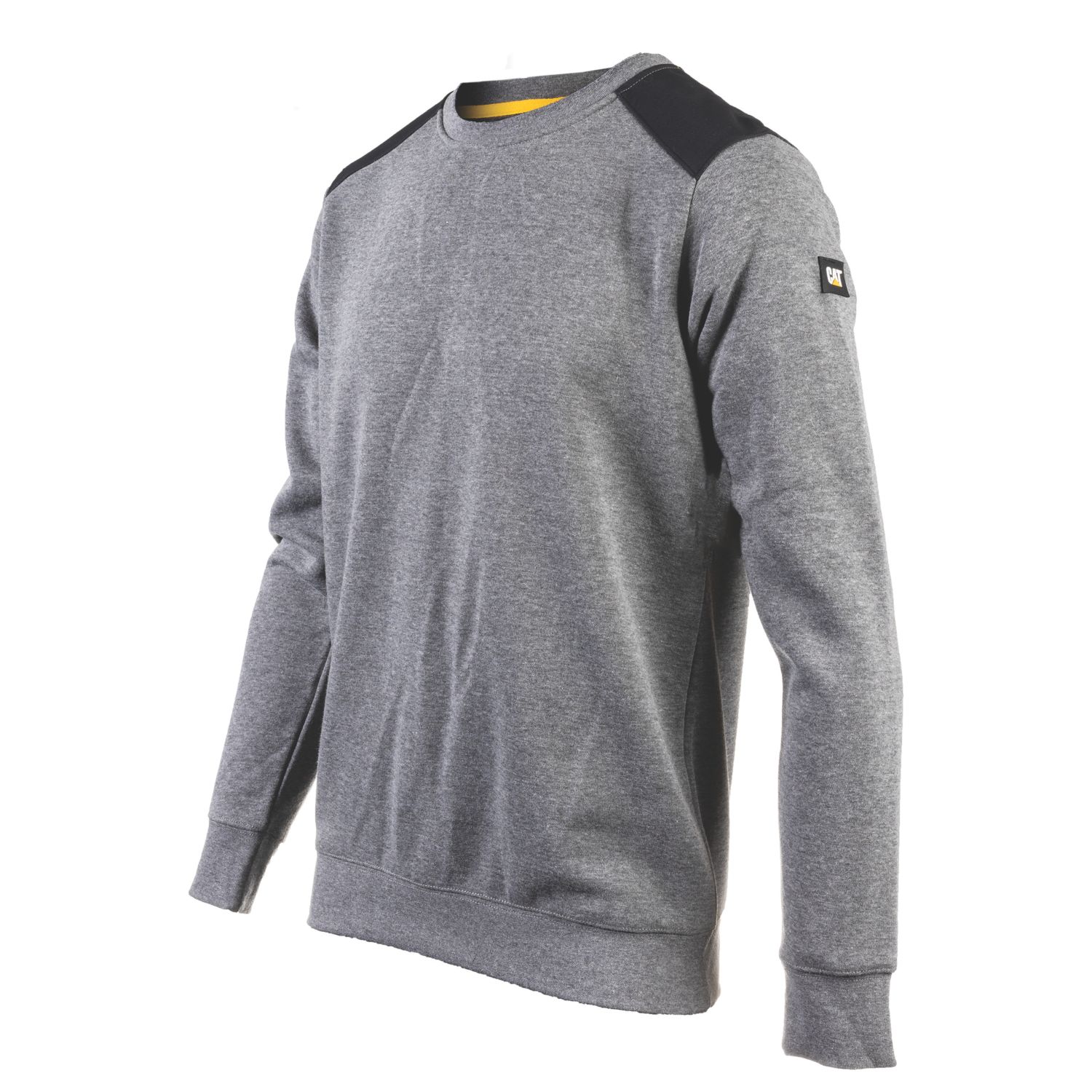 CAT Essentials Crewneck Sweatshirt Dark Heather Grey 2X Large 50-52" Chest (773VG)