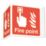 Essentials Fire Alarm Projecting Sign (3D) 200mm x 400mm