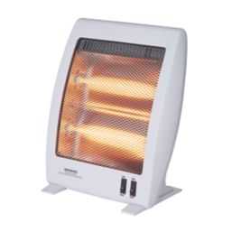 Essentials  1000W Electric Portable Quartz Heater Grey