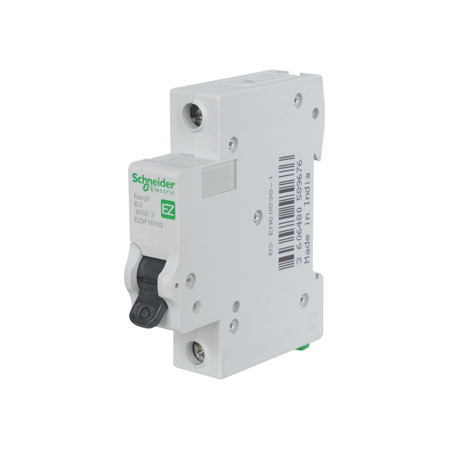 Schneider Electric Easy9 3A SP B Curve MCB (7749P)