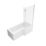 Essentials Acrylic L-Shape Shower Bath Right-Hand