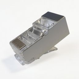 Labgear RJ45 8P/8C Cat5e STP Feed-Thru Plugs 50 Pack