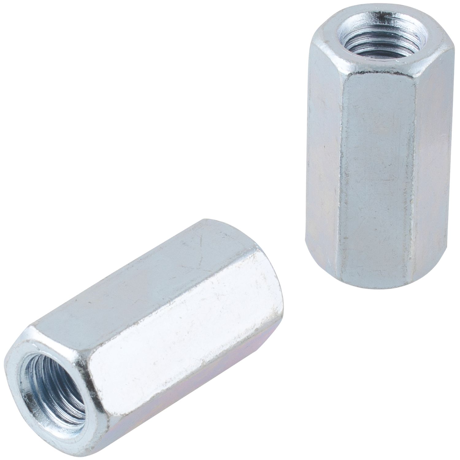 Easyfix Carbon Steel Threaded Rod Connecting Nuts M16 10 Pack (774GX)