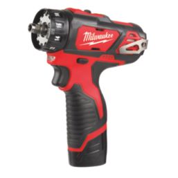 Milwaukee M12 BDDX-202C 12V 2 x 2.0Ah Li-Ion RedLithium  Cordless Drill Driver