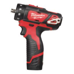 Milwaukee M12 BDDX-202C 12V 2 x 2.0Ah Li-Ion RedLithium  Cordless Drill Driver