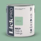 LickPro Max+ 2.5Ltr Green 15 Matt Emulsion  Paint