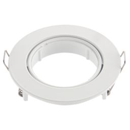 Recessed shop baffle downlights