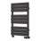 Reina 823mm x 500mm 1356BTU Black Flat Designer Towel Radiator