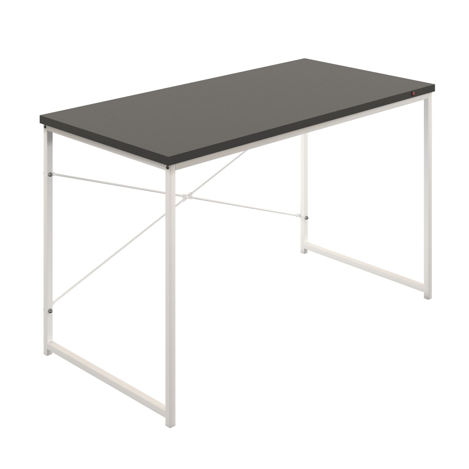 TC Group Okoform Rectangular Heated Desk Black/White 600mm x 1200mm (774TT)