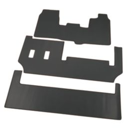 Unique Products Ford Tourneo Custom 2013 - 2022 Rubber Automotive Mat 3 Pieces