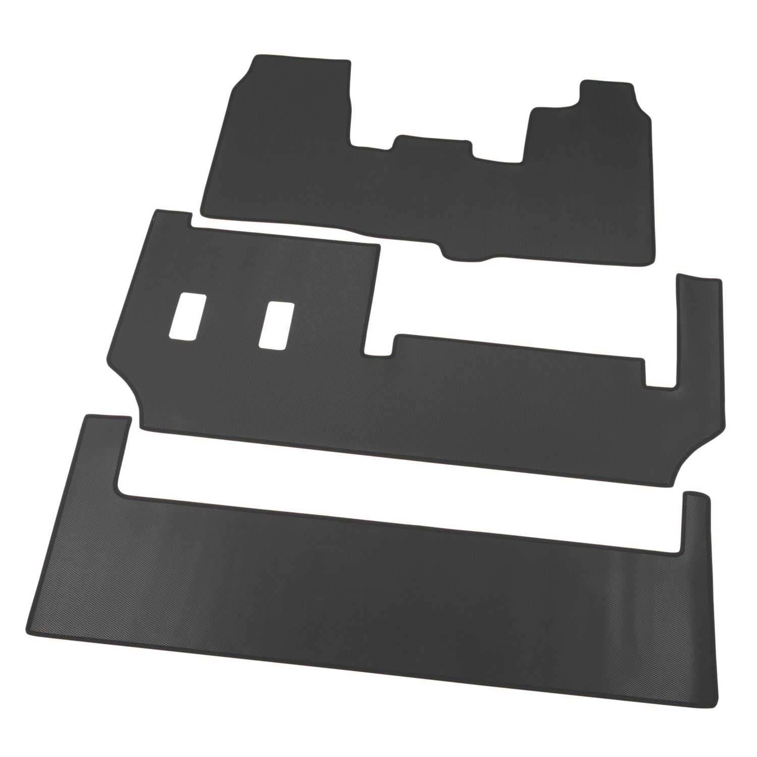 Unique Products Ford Tourneo Custom 2013 - 2022 Rubber Automotive Mat 3 Pieces (774VE)