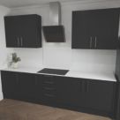 Mariz  Pure White Splashback 750mm x 900mm x 12mm