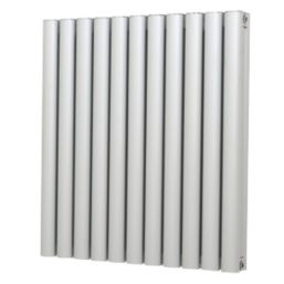 Radiant 600mm x 545mm 2821BTU Matt Chrome Vertical Designer Radiator