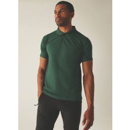 Regatta Pro 50 / 50 Pique Polo Shirt Bottle Green 2X Large 50.4" Chest