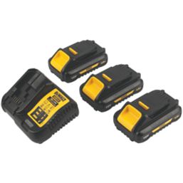 DeWalt DCK677L3T GB 18V 3 x 3.0Ah Li Ion XR Cordless 6 Piece Kit