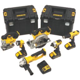 6 piece deals dewalt cordless set