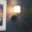 UME  Multi Colour Rechargeable LED Black Wall Lights with Drum Shade 4.9W 200lm 2 Pack