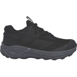 Hi-Tec Fuse Trail Low Size 10  Black Waterproof  Non Safety Trainers