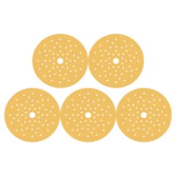 Bosch Expert C470 240 Grit 54-Hole Punched Wood Sandpapers 125mm 5 Pack