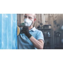 Bosch Expert C470 240 Grit 54-Hole Punched Wood Sandpapers 125mm 5 Pack