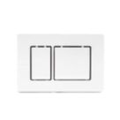 Fluidmaster Key Dual-Flush T-Series Activation Plate White