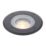Saxby Pillar 105mm Outdoor Round Ground Light Matt Black