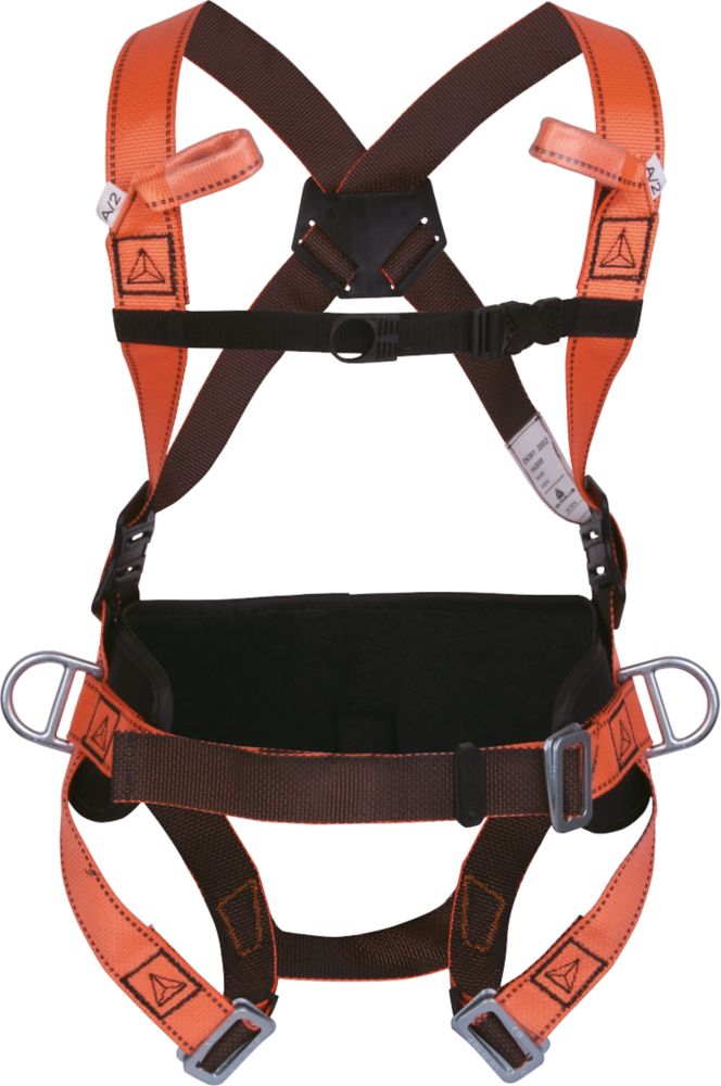 Delta Plus HAR14 4Point Adjustable Fall Arrest Harness Screwfix