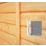 Shire  4' x 2' (Nominal) Pent Shiplap Timber Garden Store