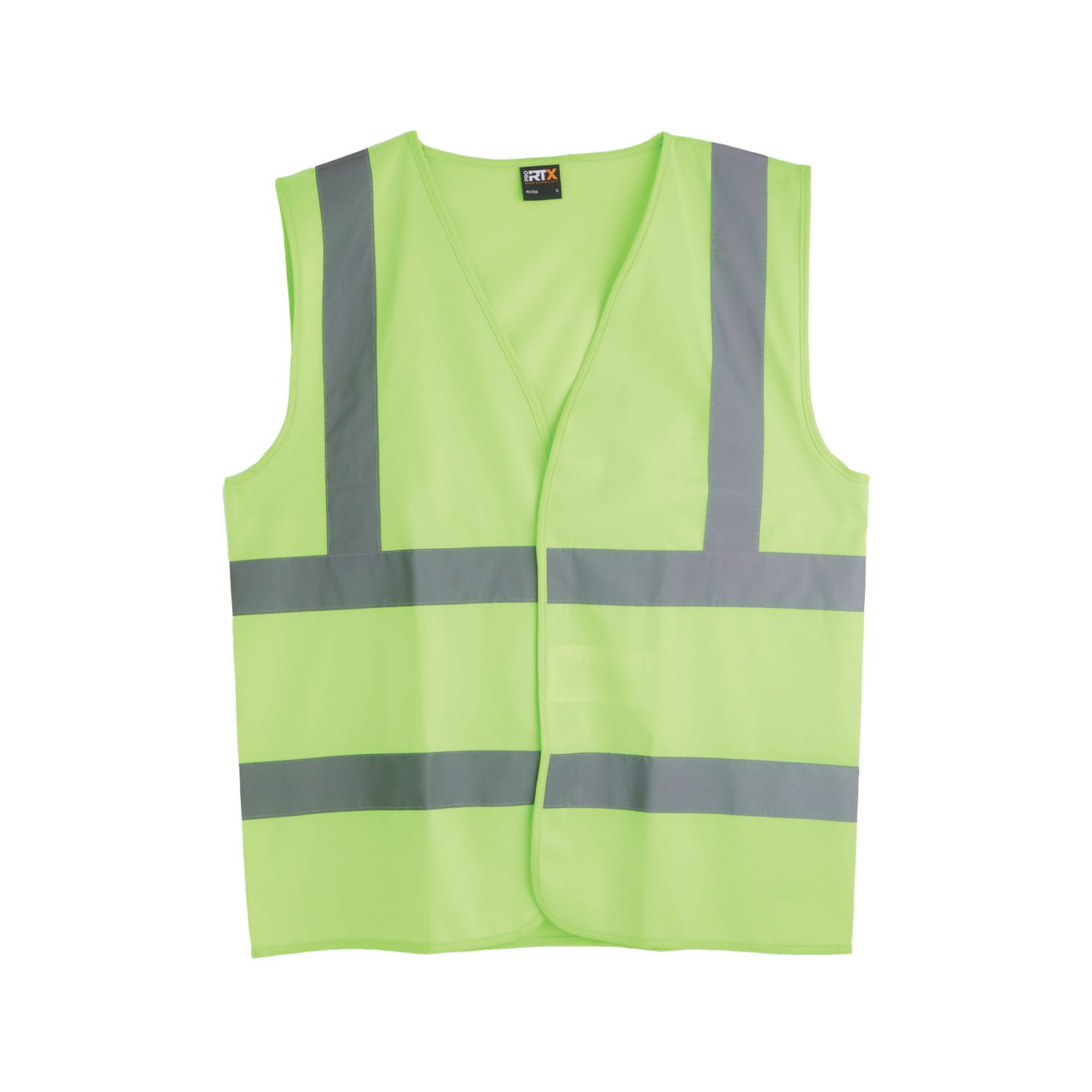 Pro RTX High Visibilty Waistcoat Lime 2X Large 52" Chest (776AL)