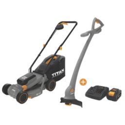 Refurb Titan 18V 1 x 5Ah Li-Ion EXT Brushless Cordless Lawnmower