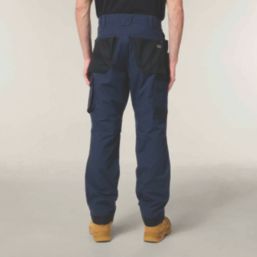 Hard Yakka Raptor Active Holster Work Trousers Dark Navy 38" W 32.5" L