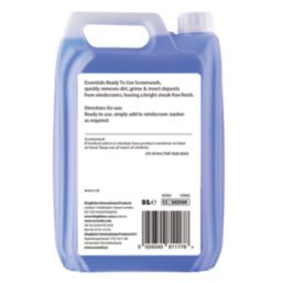 Essentials Ready to Use Screenwash 5Ltr