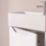Memo Bathroom Vanity Unit with Basin Matt White 397mm x 210mm x 860mm