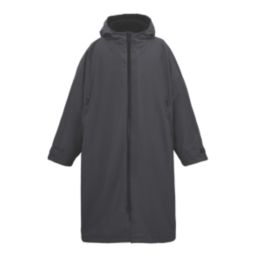 Regatta Adult Waterproof Changing Robe Black / Slate Grey X Large / 2X Large Size 68" Chest