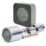 Bold SX-43  Smart Keyless Door Lock Bundle Satin Silver