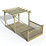 Forest Ultima 16' x 8' (Nominal) Flat Pergola & Decking Kit with 2 x Balustrades (3 Posts) & Canopy