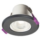 Knightsbridge CFR Fixed  Fire Rated LED Downlight Matt Black 5W 675lm