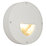 4lite  Outdoor LED Low-Level Wall Light White 4W 120lm 2 Pack