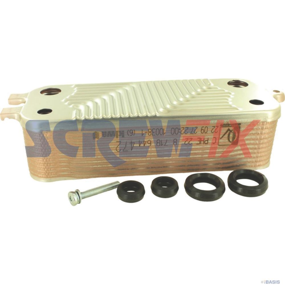 Worcester Bosch 8737602364 HEAT EXCHANGER C-PHE 22 PLATES - Screwfix