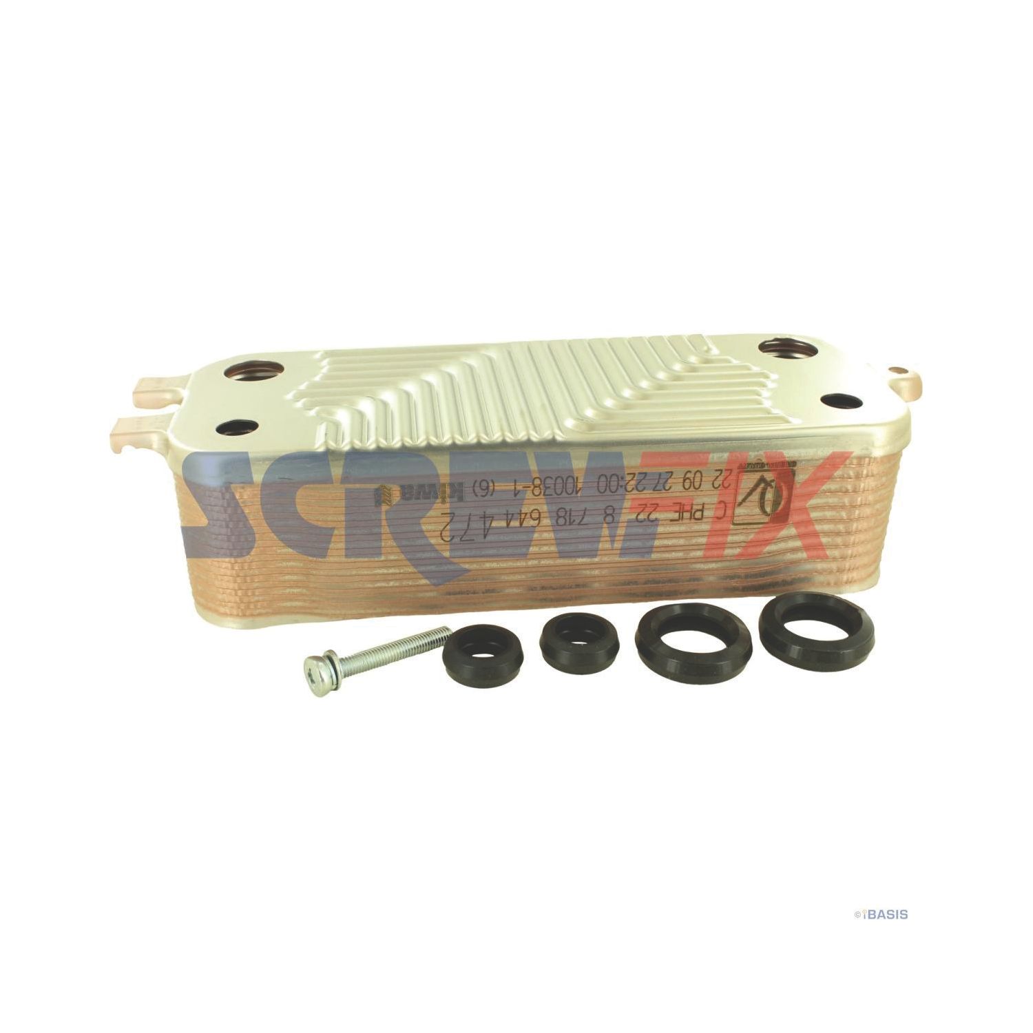 Worcester Bosch 8737602364 HEAT EXCHANGER C-PHE 22 PLATES (776GW)
