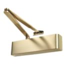 Rutland TS.9205 Fire Rated Overhead Door Closer Satin Brass