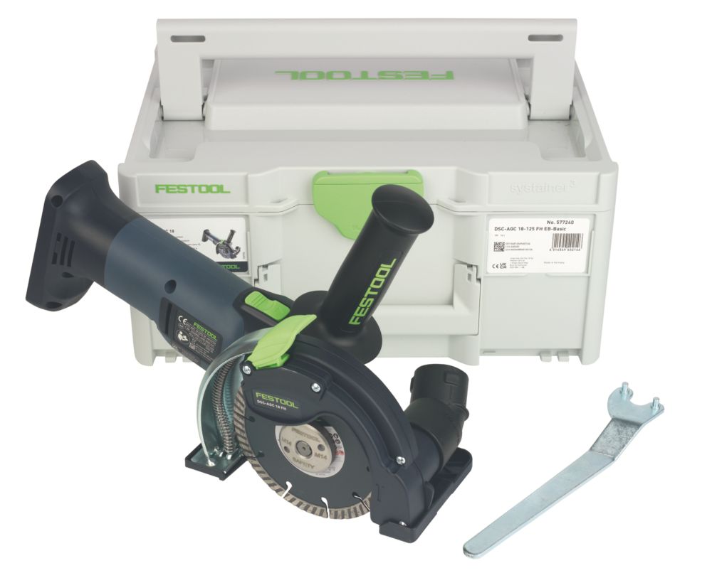 Festool DSC AGC 18 125 FH EB Basic 18V Li Ion Airstream